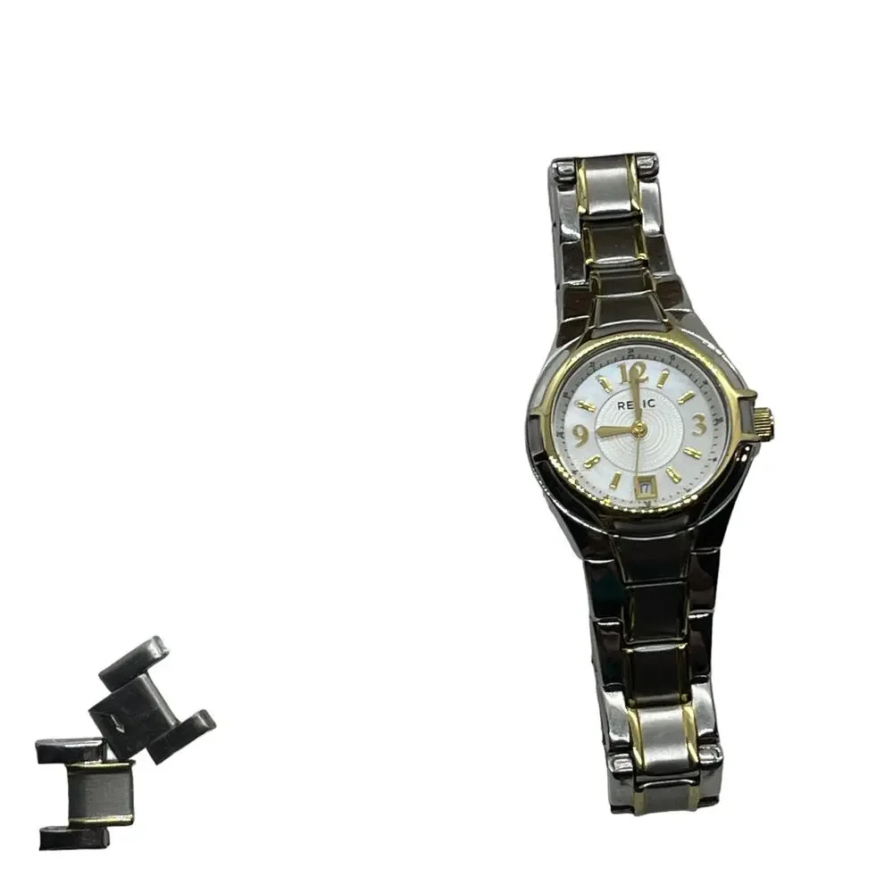 Relic Watch in Tin Stainless Steel With Papers Minor Wear Needs Battery